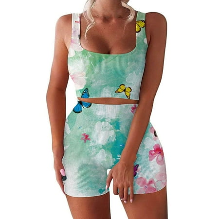 

Woman Two Piece Shorts Sets Work Office Bra Lingerie Pant Shorts Coat Sets for Women F0