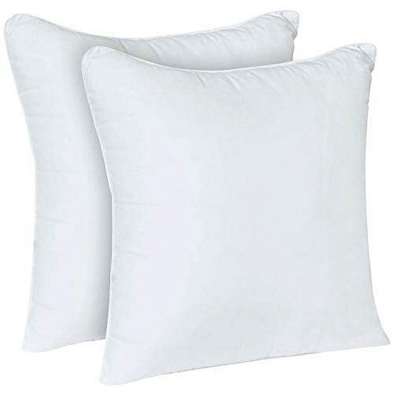 Utopia Bedding Throw Pillows Insert (Pack of 4, White) - 20 x 20 Inches Bed  and Couch