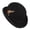 M, variant on Wool Derby Hat for Male Gentleman Halloween Carnivals Felt Derby Hat Winter Autumn Windproof Hat with Decors