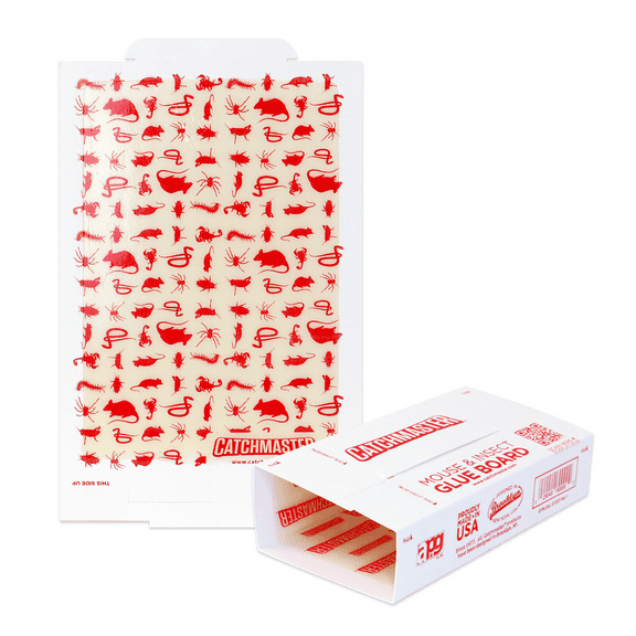 Catchmaster Pro Strength Solid Mouse & Insect Glue Board 1 Count