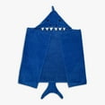 thumbnail image 1 of Mainstays Kids Hooded Towel, Shark, 1 of 6