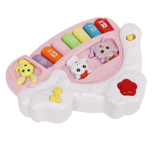 Teclado de piano electrónico para niños, teclado de juguete de 7 teclas, piano electrónico para niños, piano electrónico de juguete diseñado meticulosamente