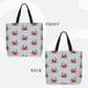 thumbnail image 2 of Easygdp Cute Red Crabs With Nautical Bolsa Tote para Mujer, Bolso de Hombro para Trabajo, Playa, Viajes, Compras y Supermercado, 2 of 7