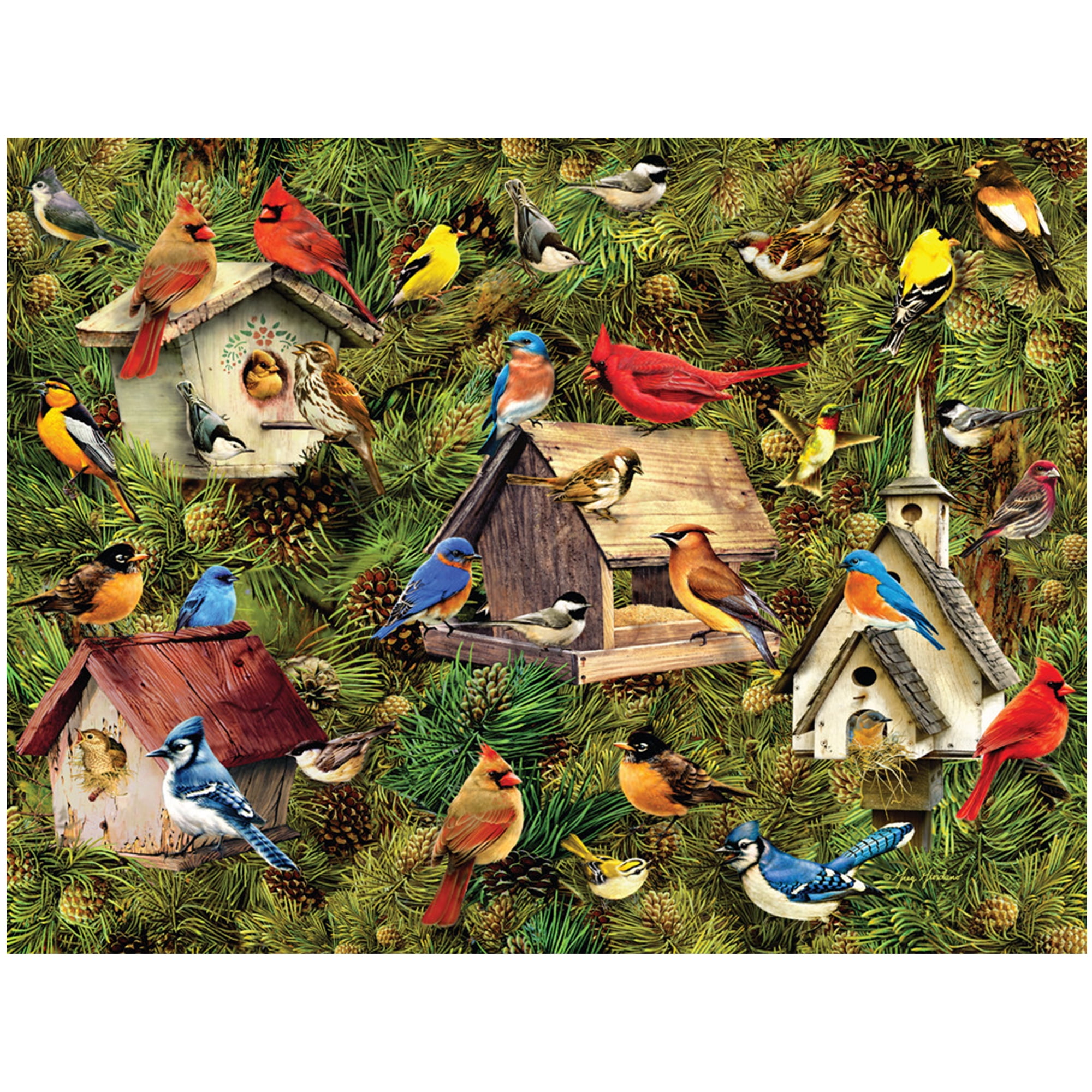 1000 Piece Jigsaw Puzzle Animals Landscapes Cities Buildings Adults Teenagers Puzzle Toy 12