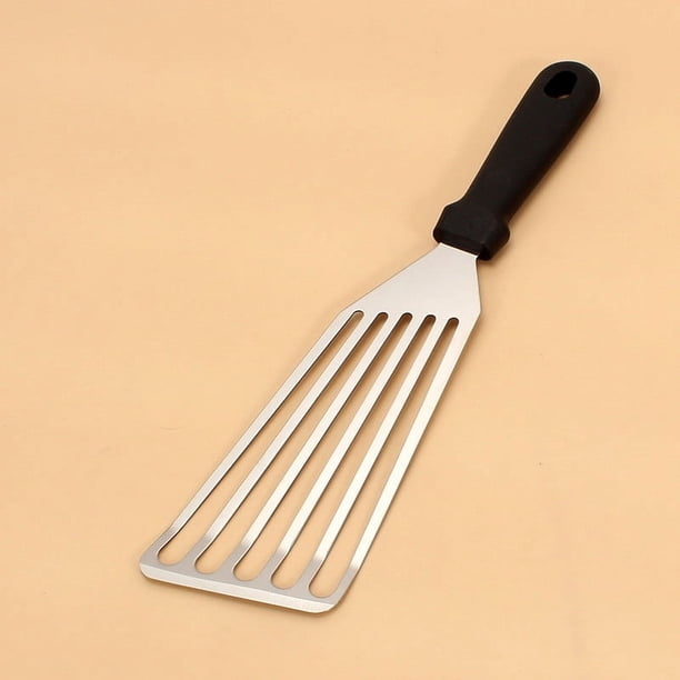 Xihbxyly Espátula de Acero Inoxidable, Elegante Herramienta de Cocina con Mango de Nogal, Diseño Único, Decoración de Escritorio para Aliviar El Estrés, Ideal para El Hogar y La Oficina, Regalo Único