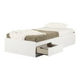 thumbnail image 2 of South Shore Gramercy, Contemporary Bed, Twin White, 2 of 9