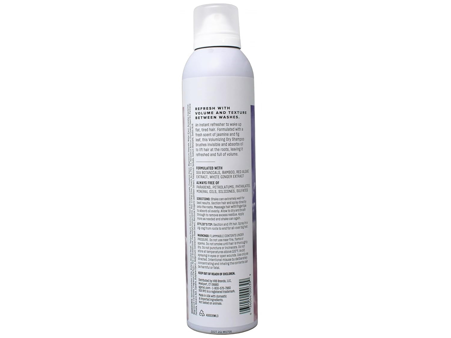 Dry Touch Volumizing Dry Shampoo 6.5 Ounce - 4 Pack