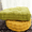 Green+Yellow, variant on 2 Pack Corduroy Floor Cushions, Square and Round Seat Pads, 18" x 18" x 3.2" Tatami Meditation Cushions with PP Cotton Filling, Soft Thick Sitting Cushions, Green+Yellow