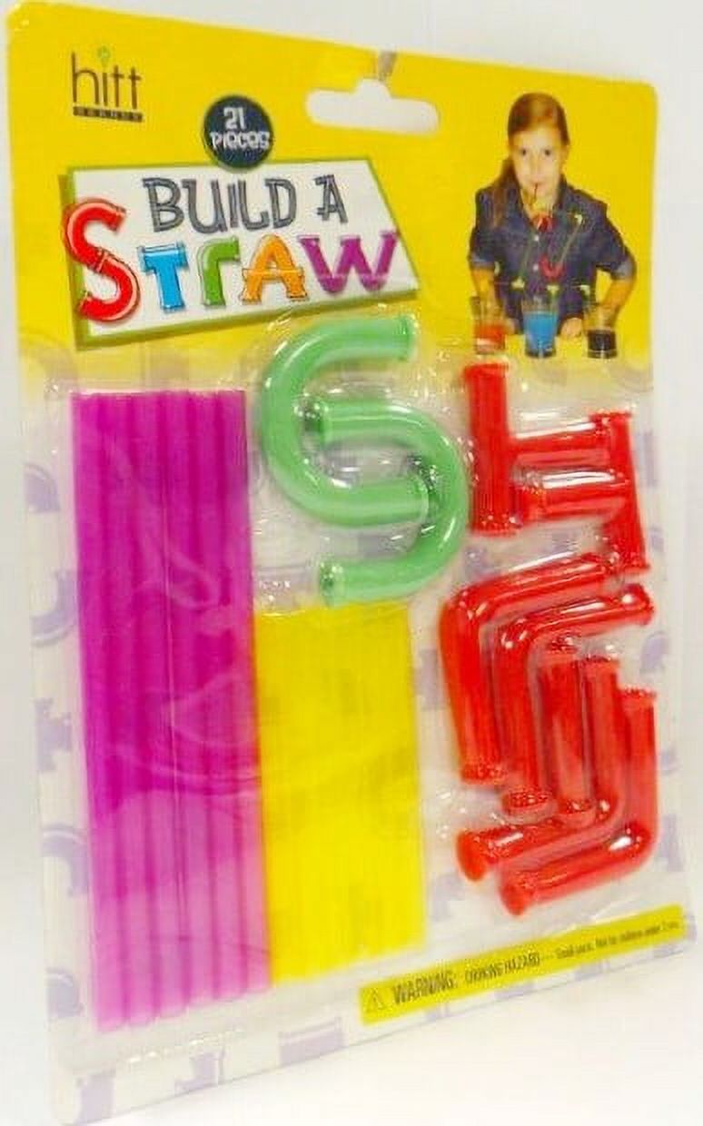Hitt Brands 21pc Build a Straw Set
