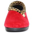 thumbnail image 6 of Lunar Womens Paloma Leopard Print Slippers, 6 of 6