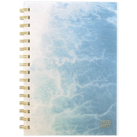 Mead Cambridge Oceana Academic 2026-2027 Weekly Monthly Planner Small 5 12 x 8