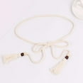 thumbnail image 3 of Adjustable Crochet Waist Rope Bohemian Rope Belt for Casual and Beach Outfit, 3 of 7