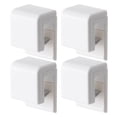 thumbnail image 1 of EeaseCA 4Pcs Toothpaste Wall Holder Facial Cleanser Clip Bathroom Hanging Clamp for Storage, 1 of 7