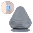 thumbnail image 4 of Rodillo de masaje con bola de masaje Spiky, masajeador de masaje de tejido para relajar los músculos, bola de fascia para la aptitud del pie - gris Baoblaze bola de masaje puntiaguda, 4 of 8