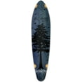 thumbnail image 2 of in The Pines Blue Longboard Complete Skateboard - Available in All Shapes, 2 of 6