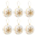 thumbnail image 2 of Christmas Decorations White Elks Pattern Ball Hanging Decorations Christmas Tree Hanging Decorations Scene Arrangement Christmas Ball Hanging Accessories, 2 of 9