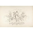 thumbnail image 2 of J. Hulme 24x17 Gold Ornate Framed and Double Matted Museum Art Print Titled - Design for Panel Decoration (1828-40), 2 of 4