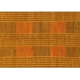 thumbnail image 1 of Ahgly Company Indoor Rectangle Abstract Yellow Modern Area Rugs, 2' x 4', 1 of 4