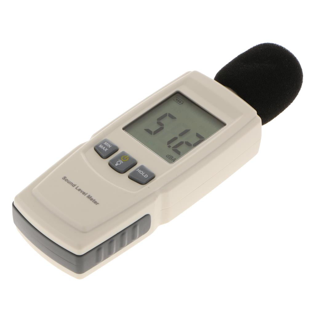 Digital Sound Pressure Level Decibel Noise Meter Tester Measurement 30~130dB LCD 
