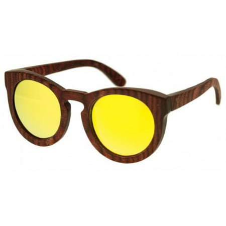 Aikau S124gd Sunglasses, Cherry Frame, Brown Lens