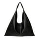 thumbnail image 1 of Bolso de asas de cuero PU Sonducket grande negro, 1 of 6