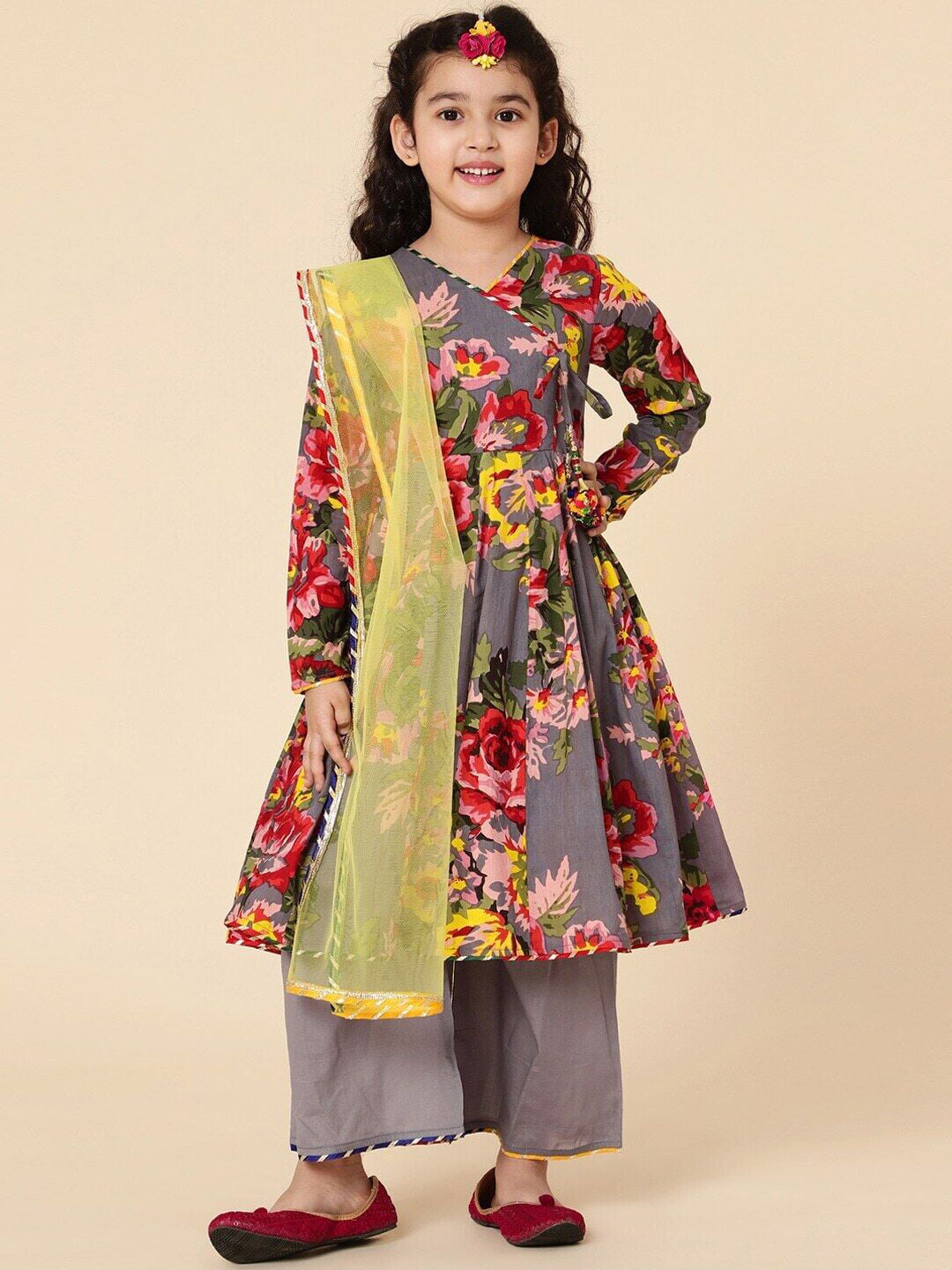 Aashi Kids WEAR Kurti Patiyala Dhoti Suit for Girl(8-9 Years)_  SDQ56ALI067_Pack of 1 : Amazon.in: Clothing & Accessories