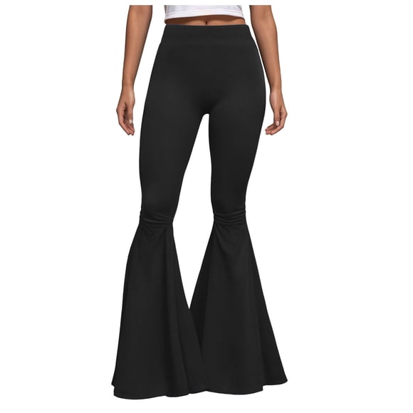 Yammkia Leggings for Women, High Waist Tummy Control Yoga Pants, Butt Lifting &Smooth Leggings Organic Cotton Leggings for Women(Black,XXL)