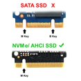 thumbnail image 2 of Tarjeta adaptadora I/O Crest M.2 NGFF PCIe SSD a PCI Express 3.0 x4, 2 of 8