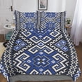 thumbnail image 1 of Moroccan Style Duvet Cover Set 3D Regional Characteristics Printed Bedding Duvet Cover Set 3 Piece Microfibre Soft Bedding Duvet Cover with Zip Closure, 1 of 5