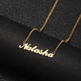 thumbnail image 3 of Stainless Steel Custom Name Necklaces Personalized Choker Necklace Handmade Nameplate Pendant Necklaces for Women, 3 of 5
