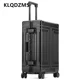 thumbnail image 3 of KLQDZMS Bolsa de viaje para equipaje Caja de embarque de aleación de aluminio y magnesio Cubierta de carrito de gran capacidad Maleta de 20 "24" 26 "29 pulgadas, 3 of 4