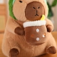 thumbnail image 3 of Juguete Peluche Capibara WDOplteas Suave Marrón, 3 of 9