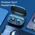 thumbnail image 3 of Kripyery 1 Set Wireless Earphones Digital Display Touch Control Earclip Not In-ear Bluetooth-compatible Sports Earbuds Phone Accessories, 3 of 8