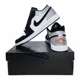 thumbnail image 3 of Ni - ke Ni - ke Air Jordan 1 Low SE White Black Matte Silver Shoes HF3148-106 Mens Size NEW, 3 of 5