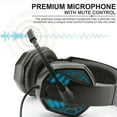 thumbnail image 3 of 3.5mm Gaming Headset MIC LED Headphones for PC Laptop PS4 PS5 Slim Pro Xbox One-Blue, 3 of 6