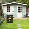 thumbnail image 5 of Skull Magic Moon Phases Vintage Garden Flag Outdoor House Flags 12 X 18 Inch Banner Yard Home Decoration, 5 of 6