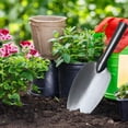 thumbnail image 2 of Pala de jardín, pala de mano, hierro antideslizante duradero, resistente, pala de jardinería, herramienta de jardín para desmalezar, cavar y plantar L, 2 of 6