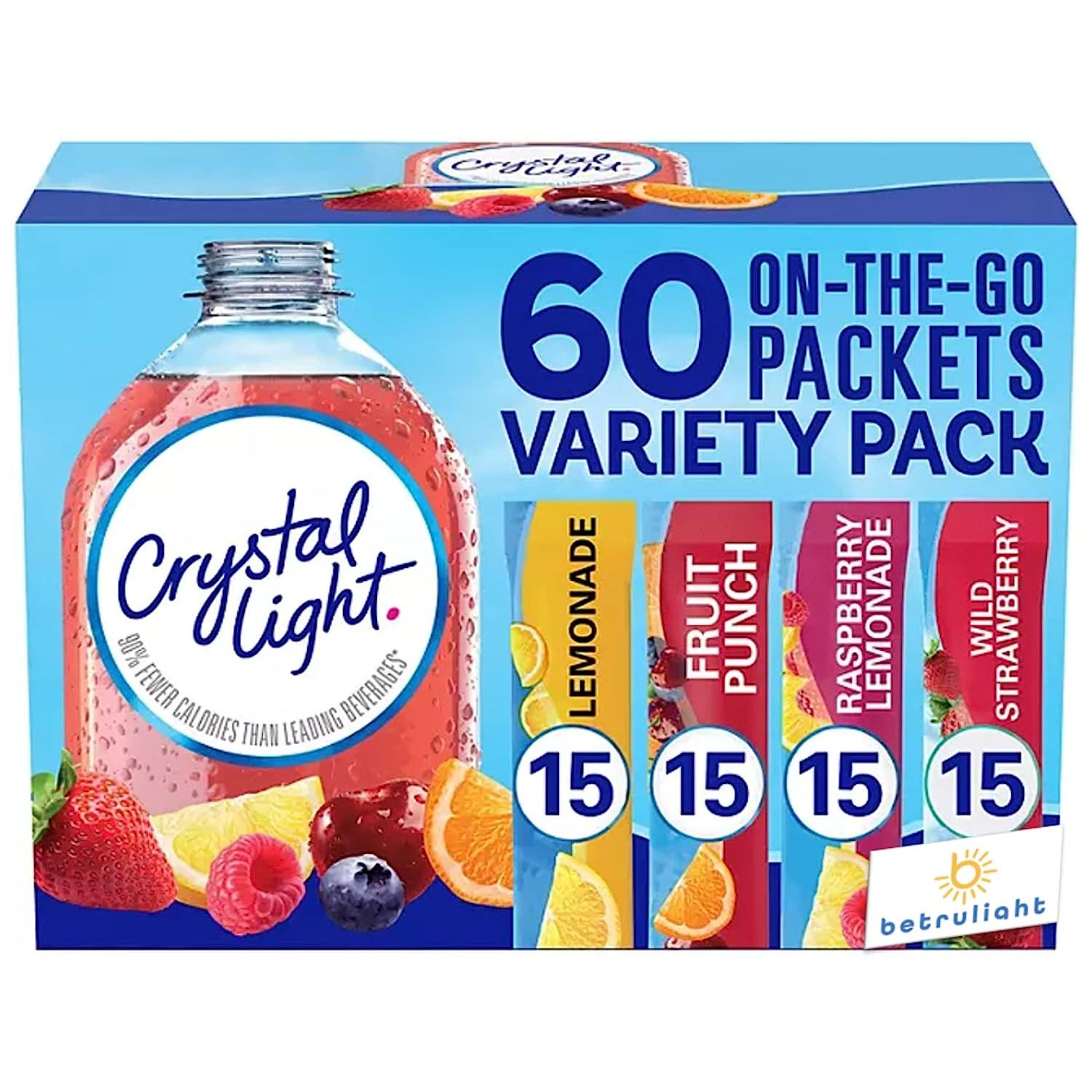 Light PacketsLemonade, Fruit Punch, Lemonade and Wild Strawberry