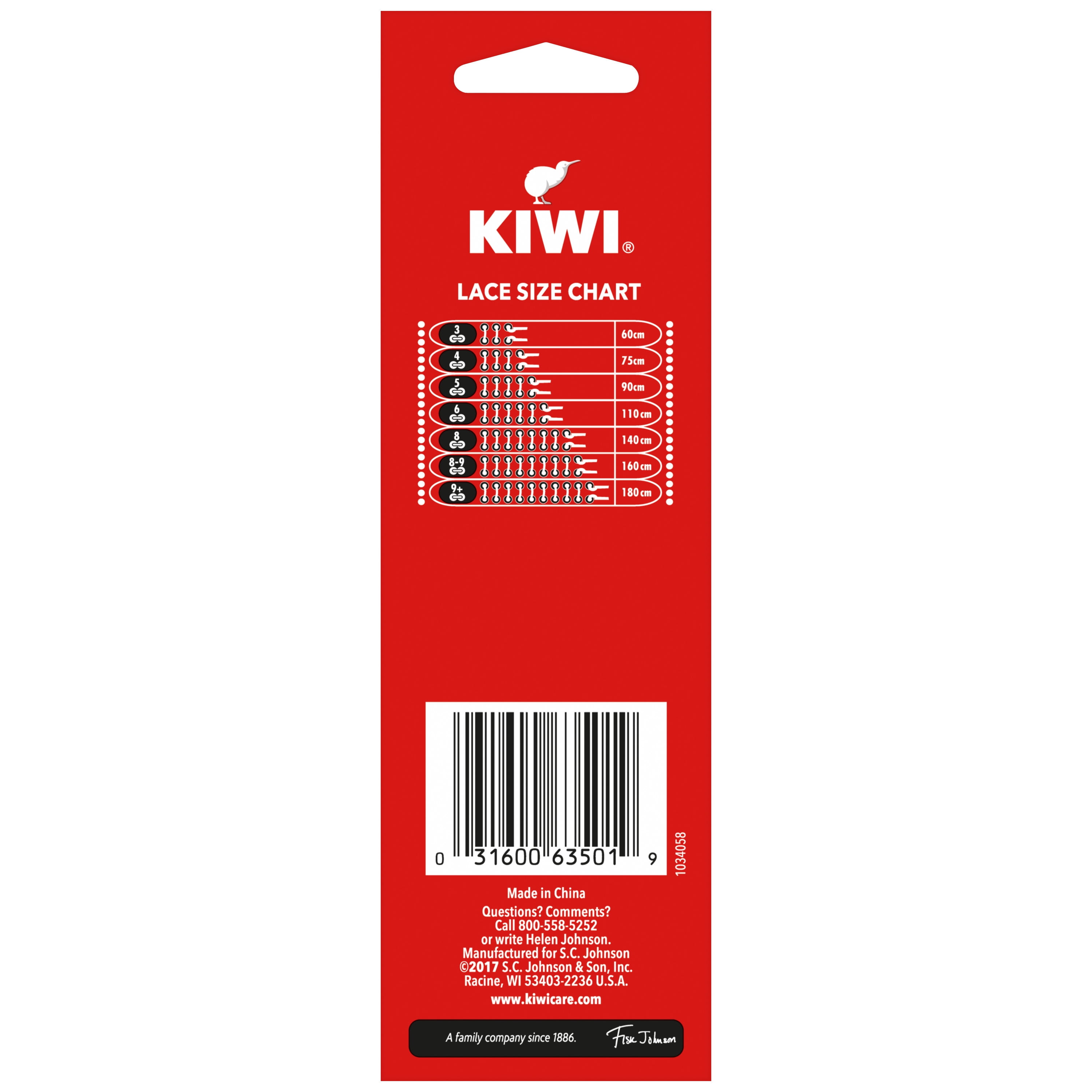 KIWI Boingz-No-Tie-Laces, Black, 1 pair