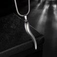thumbnail image 3 of Jewmon Lucky Italian Horn Necklace for Men Women Cornicello Talisman Pendant Protective Amulet Jewelry Gifts for Son, 3 of 9