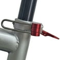 thumbnail image 2 of CENL 1pc Folding Bicycle Seat Tube Clamp 80mm Aluminum Quick Release Clamp Stainless Steel Hook For Brompton For 3sixty Bike Parts, 2 of 10
