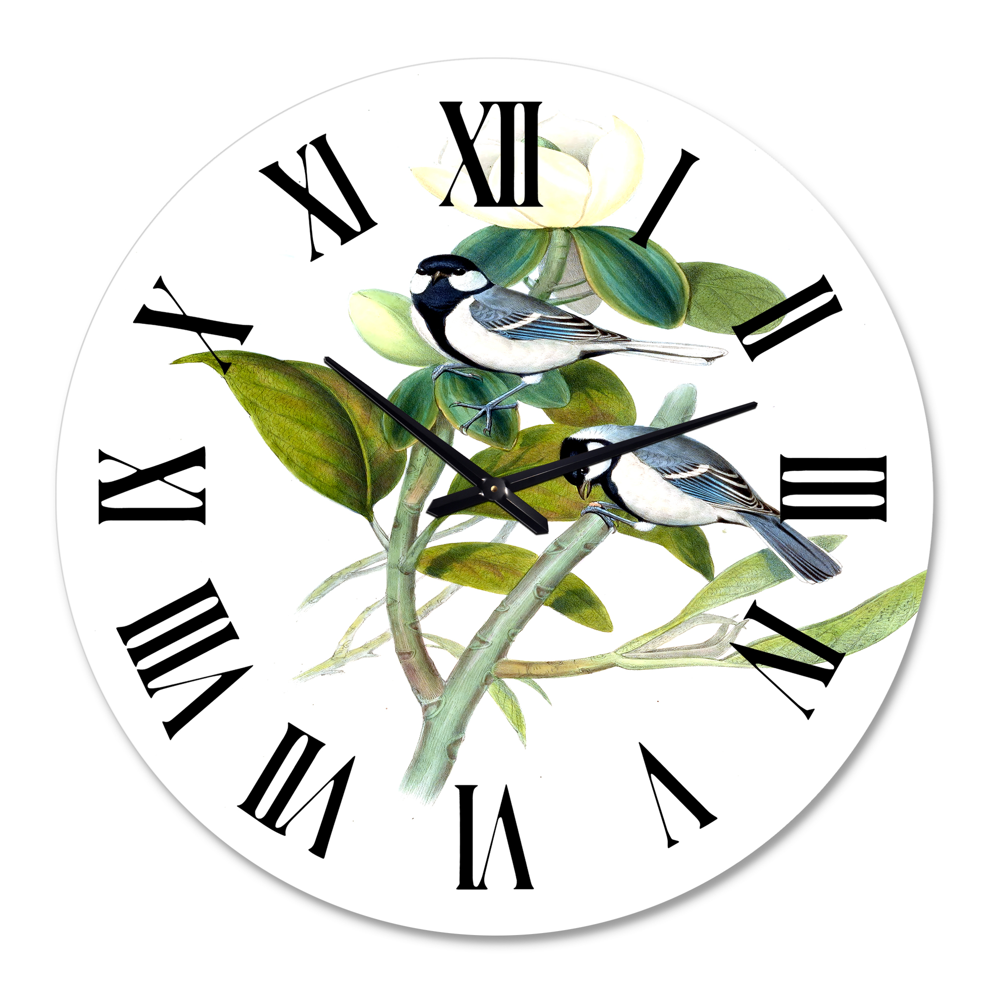 Designart 1 in Quartz Traditional Wall Clock