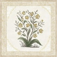 thumbnail image 2 of Wild Apple Portfolio 15x15 White Modern Wood Framed Museum Art Print Titled - Batik Flowers I, 2 of 4