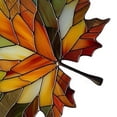 thumbnail image 3 of Kearding Atmósfera festiva de otoño acrílica con estas decoraciones de hoja de arce al aire libre Herbstdeko para colgar Kits de decoración para fiestas Verde, 3 of 6
