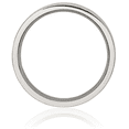 thumbnail image 3 of Titanium 5mm Plain Classic Wedding Band Ring, 3 of 9