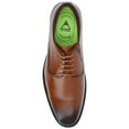 thumbnail image 5 of Vance Mens Kimball Plain Toe Lace-up Dress Shoe, Widths Available, 5 of 10