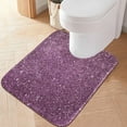 thumbnail image 3 of GZHJMY Glitter Texture Bathroom Rug 24"×16",Non-Slip High Absorbent Bath Mat Rug Machine Washable Bahtub Mats, 3 of 7