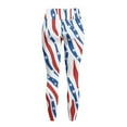 thumbnail image 6 of Renewold Zebra Stripes American Flag Pocket Yoga Leggings for Women Lounge Yoga Pants Tights Stretchy Slim Basic Pants Sportswear Active Yoga Leggings for Workout Sports Yoga, L, 6 of 8