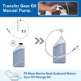 thumbnail image 4 of FUYGRCJ Lower Unit Gear Oil Pump for Standard Quart Bottles Marine Boat Engine Motor Refill Lube Tool with 3 Adapters 8cc Per Stroke Manual Pump Quick Refill Marine Lower Unit Gear Lube Pump, 4 of 7