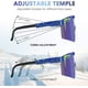 thumbnail image 4 of Gafas de sol deportivas, gafas de sol polarizadas para ciclismo, béisbol, correr, conducir, pesca, golf, esquí Adepaton WMZL-983-6, 4 of 6